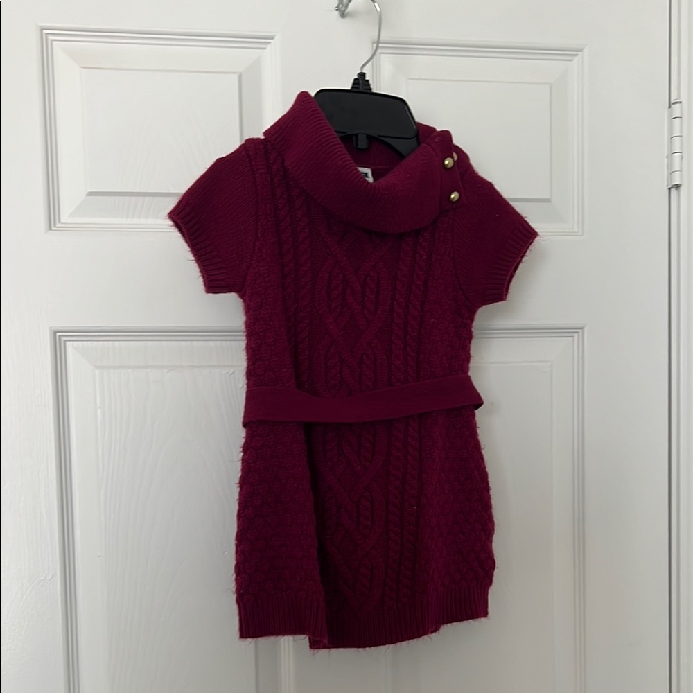 Cozy Knit Kids Top - Magenta